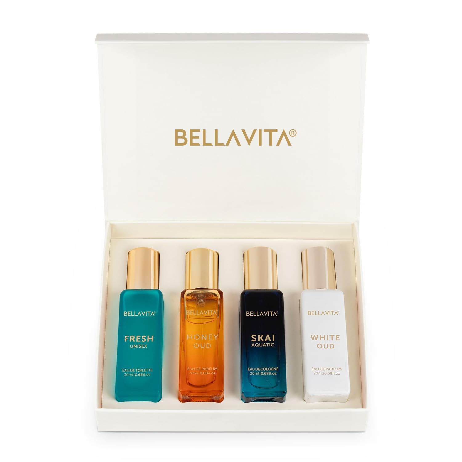 Perfume Fragrance Kit - ชุดของขวัญน้ำหอมยูนิเซ็กส์ Bella Vita Luxury ขนาด 20