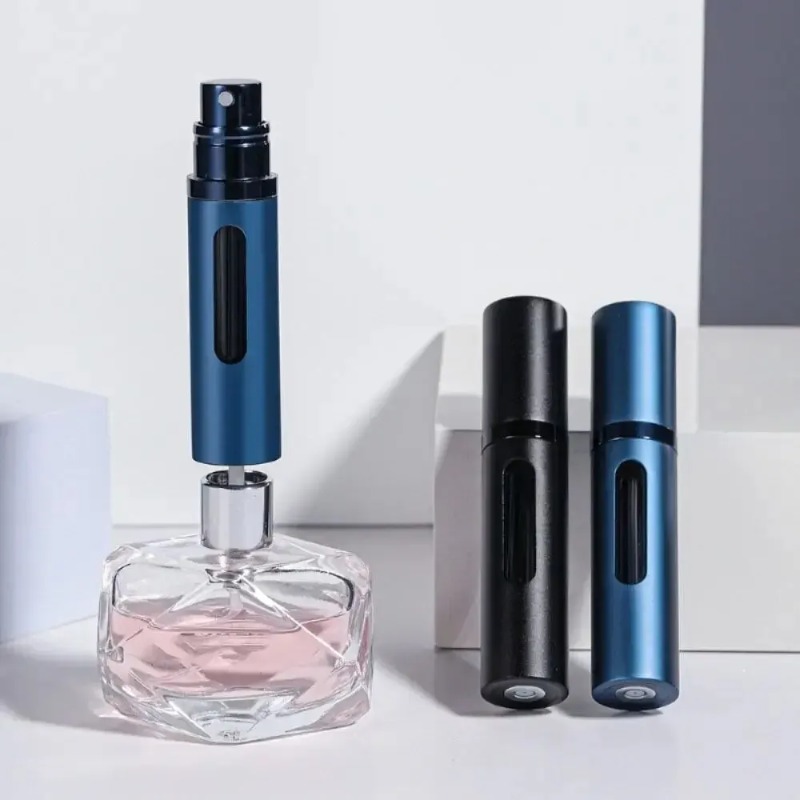 Perfume Fragrance One - ขวดน้ำหอมแบบพกพาขนาด 5 มล. แบบเติมได้ พร้อมหัวฉีดสเปรย์ สำหรับเดินทาง