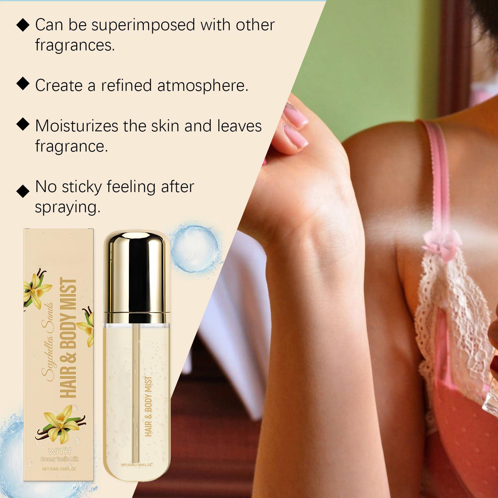 Perfume Fragrance Hair Spray - น้ําหอมวานิลลา ครีมกลิ่นหอม Skyy ถาวร น้ําหอมวานิลลา ผม