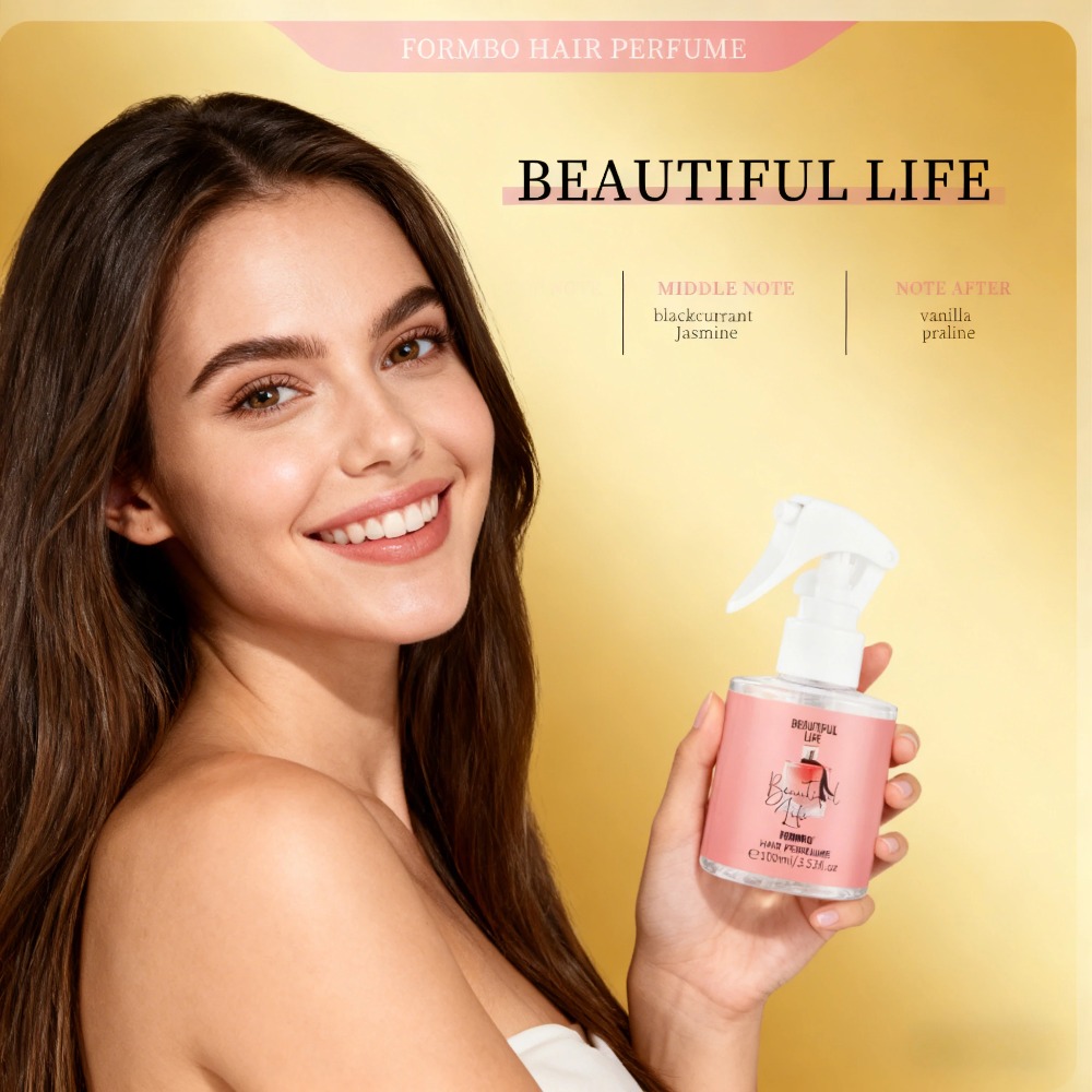 Perfume Fragrance Hair Spray - สเปรย์น้ำหอมสำหรับผม ขนาดพกพา 100 มล. กลิ่นหอมติดทนนาน กลิ่นหอมสดชื่นจากธรรมชาติ