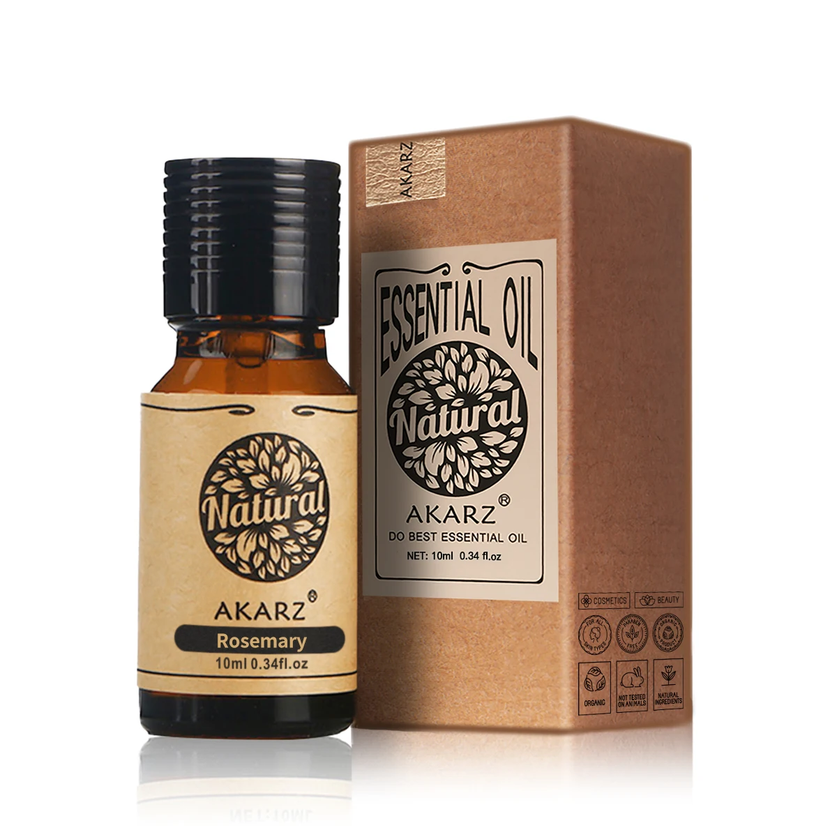 Perfume Fragrance Oils For Candles - AKARZ น้ํามันหอมระเหยโรสแมรี่ธรรมชาติสําหรับ Body Hair Care Diffuser