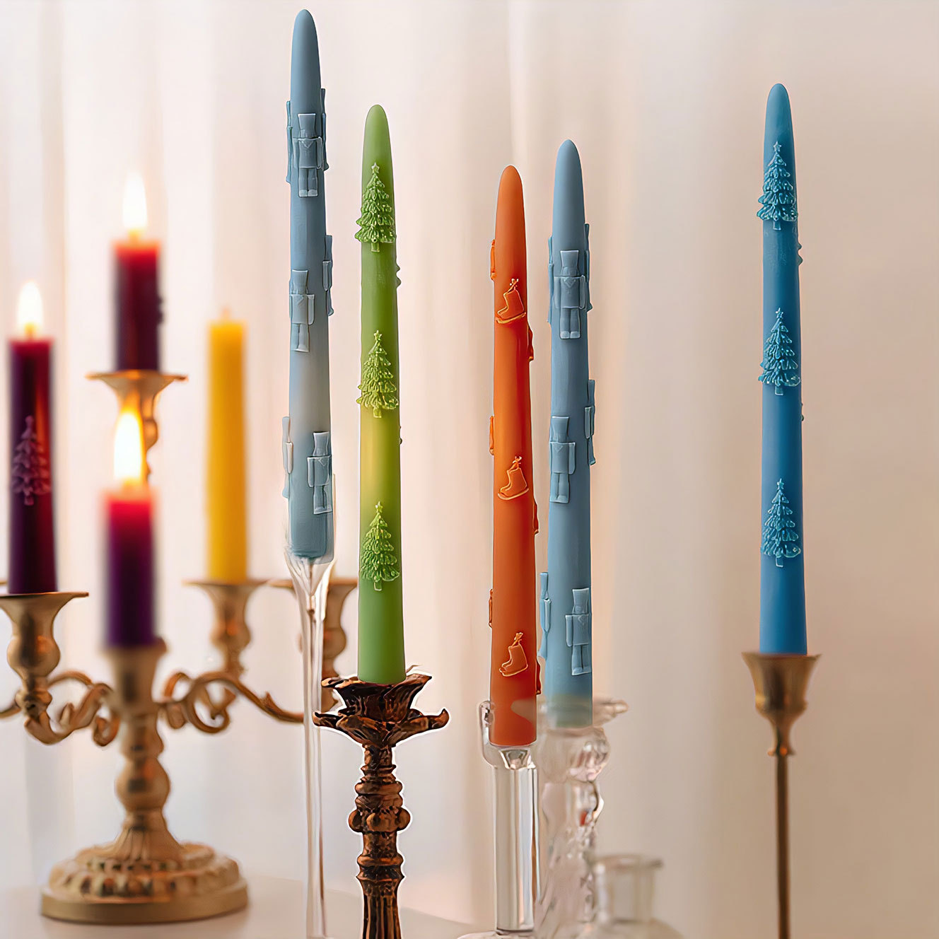 คริสต์มาสเทียนยาวแม่พิมพ์ซิลิโ - Perfume Fragrance Oils For Candles บทวิจารณ์และราคา