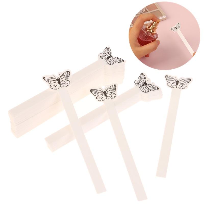 กระดาษทดสอบน้ำหอมรูปผีเสื้อ 10 - Fragrance World Perfume บทวิจารณ์และราคา