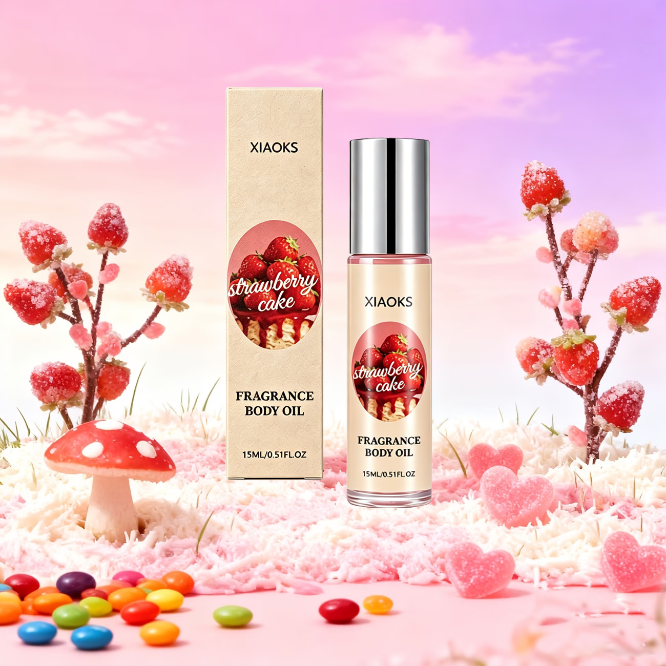 น้ำหอมโรลออนกลิ่นเค้กสตรอว์เบอ - Perfume Scent Fragrance บทวิจารณ์และราคา