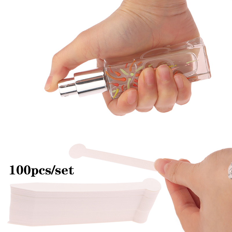 100 ชิ้นน้ําหอมแถบทดสอบน้ําหอม - Perfume Fragrance Kit บทวิจารณ์และราคา